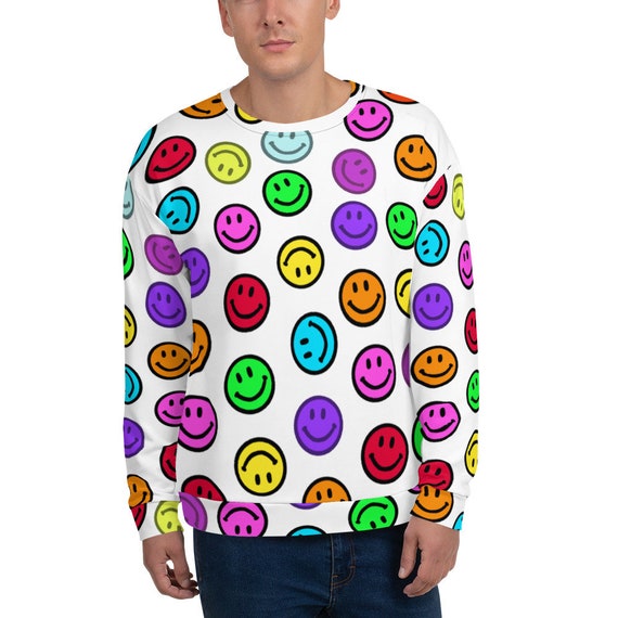 Unisex Smiley Face Sweatshirt