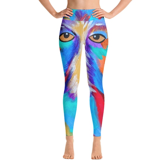 The Wild and Free Bear Head Yoga Leggings