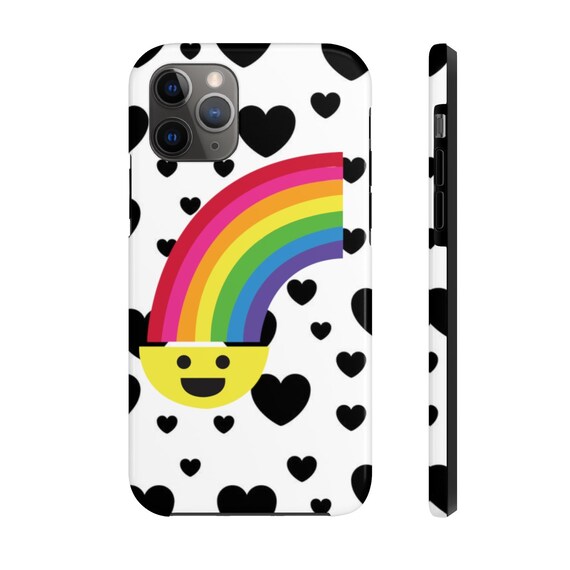 The Happy Rainbow Case Mate Tough Phone Cases - Head Bursting with Rainbows - Happy Head
