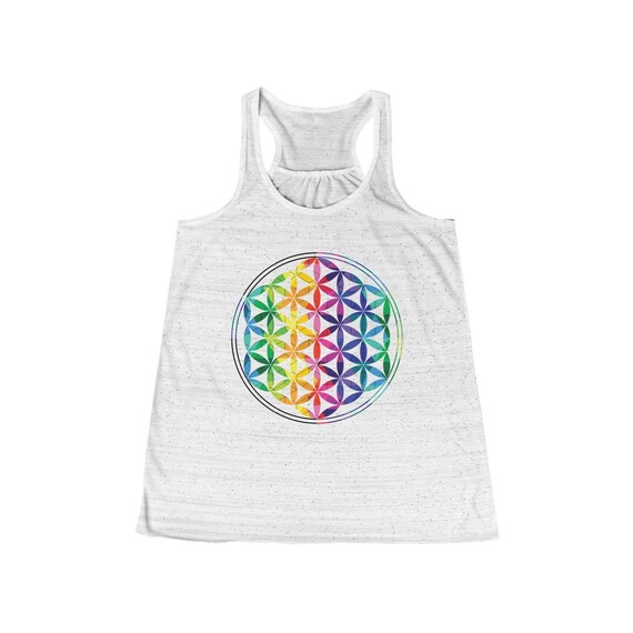 Flower of Life Women's Flowy Racerback Tank