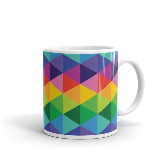 Colorful Mug Mothers Day Gift Home and Living Drinkware Tea Cup or Coffee Cup Happy Mothers Day Mom