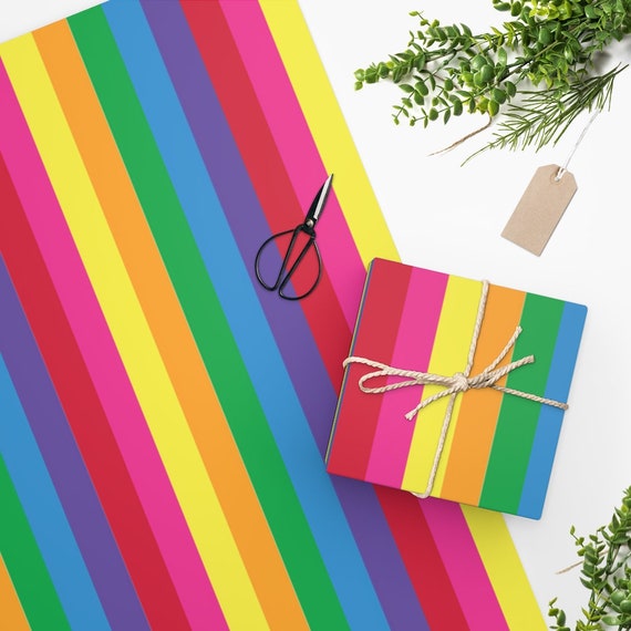 Colorful Rainbow Wrapping Paper