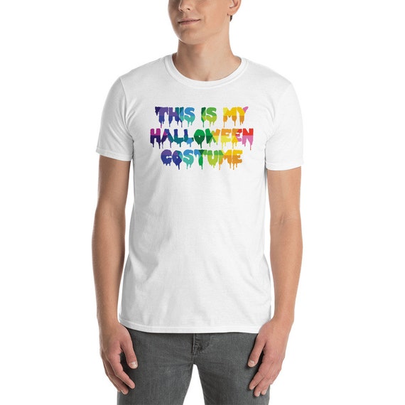 This is My Halloween Costume Short-Sleeve Unisex T-Shirt - Halloween Clothing - Funny Halloween Tshirt