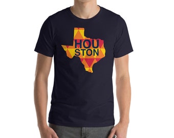 Houston Astros Orange Short-Sleeve Unisex T-Shirt