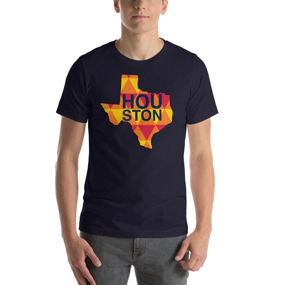 Houston Astros Orange Short-Sleeve Unisex T-Shirt