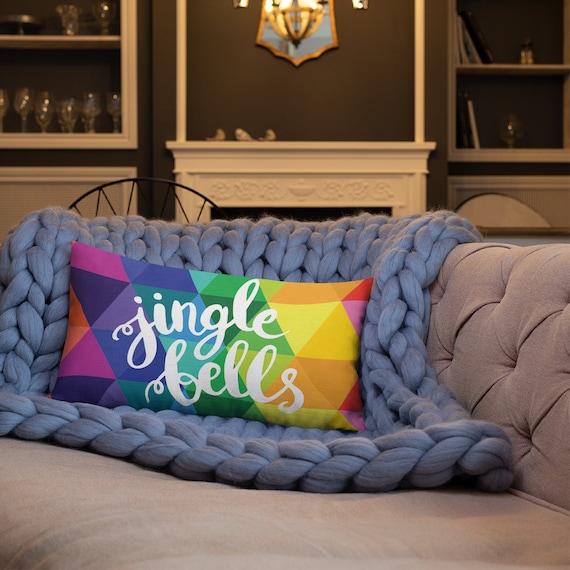 Jingle Bells Premium Pillow Christmas Gift