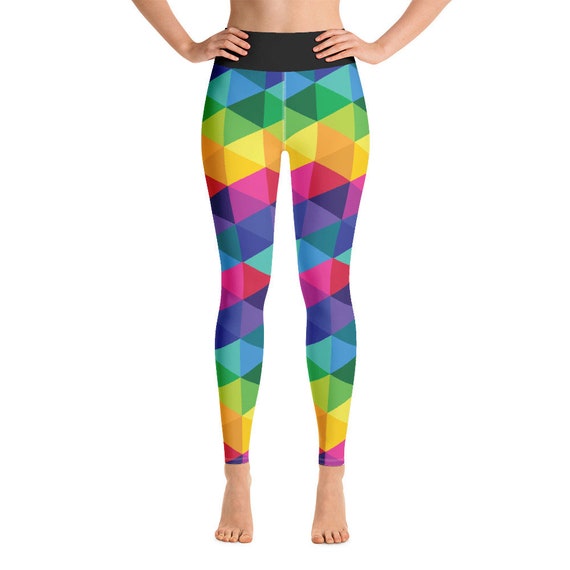 The Sacred Rainbow Yoga Leggings