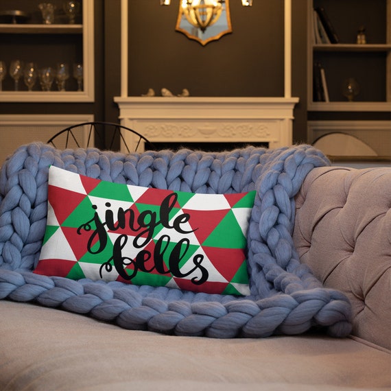 Jingle Bells Christmas Premium Pillow