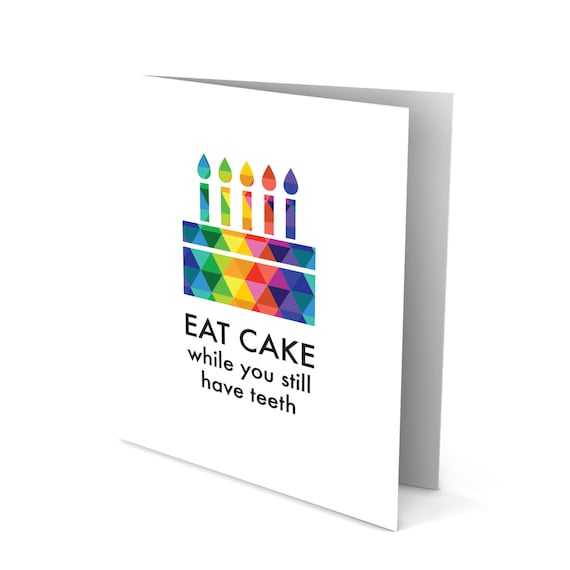 Fat Cake Greeting Card!