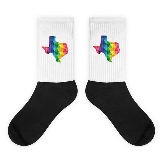 The best Texas socks ever! - Proud Texan - Texas State - Gifts for Him or Her - Colorful Socks - Fun Socks