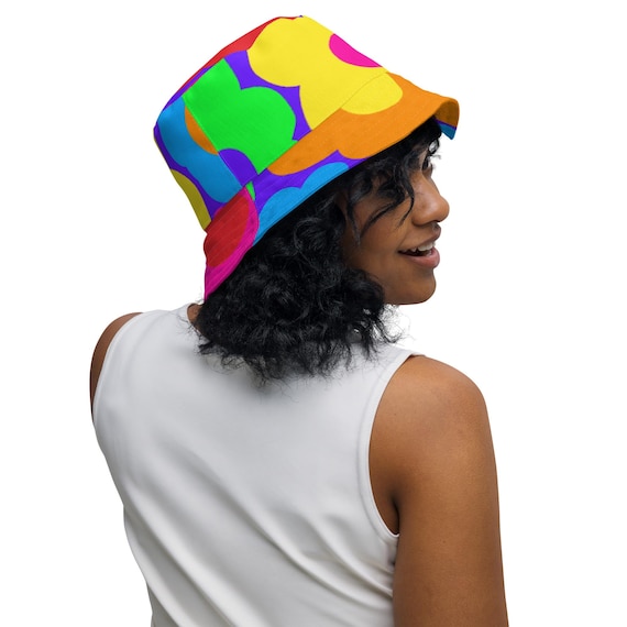 Flower Power Reversible bucket hat