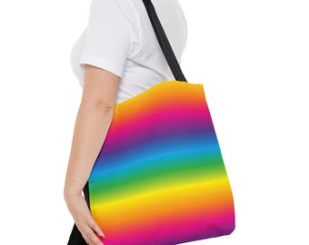 Rainbow Gradient Tote