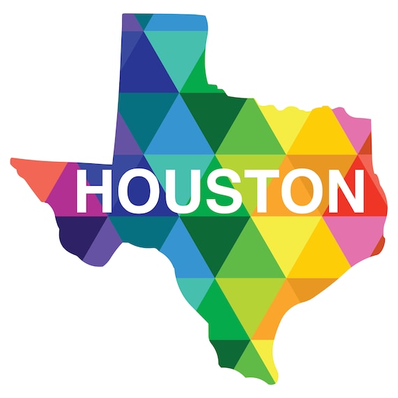 Houston Texas Car Magnet or Fridge Magnet Custom Houston Decal Texas State Magnet Houston Texas Born and Raised HTX/H Town Texas Gifts