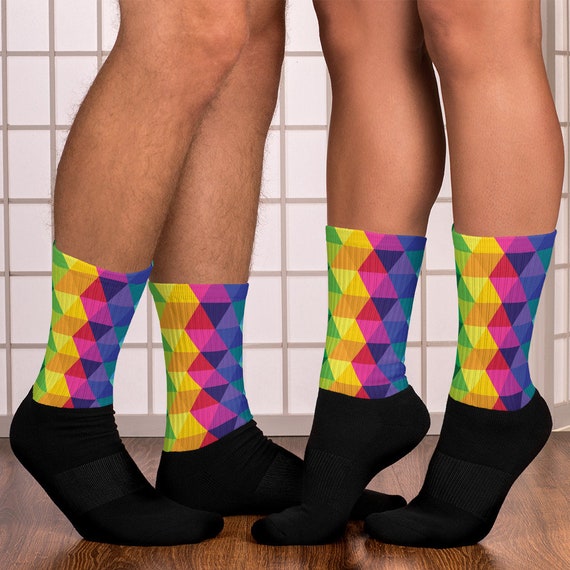 Socks - Rainbow Socks - Multicolored Socks