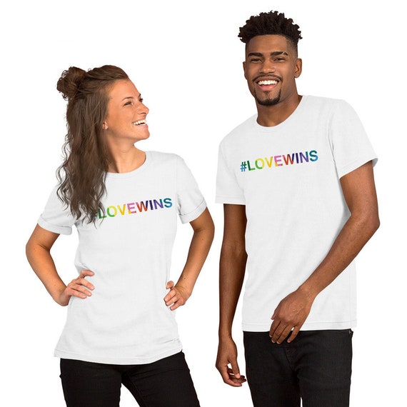 Love Wins Short-Sleeve Unisex T-Shirt