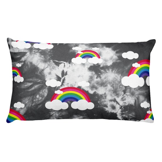 Tie Dye Collection: Rainbows Galore Premium Pillow