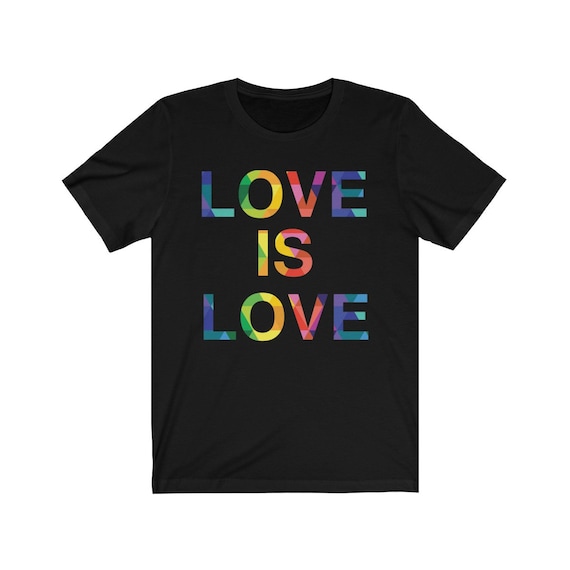 Love Is Love Unisex Jersey Short Sleeve Tee