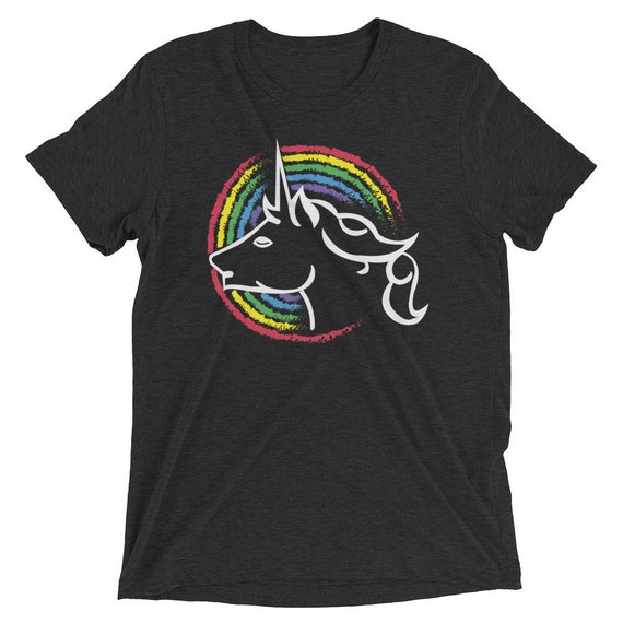 Rainbow Unicorn Short sleeve t-shirt