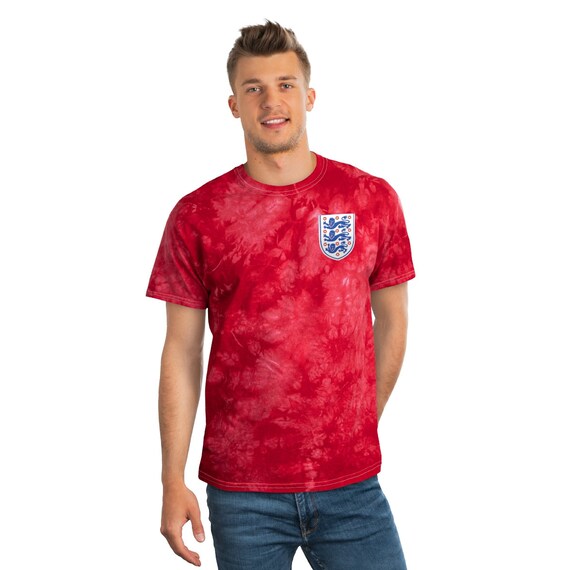 Tie-Dye Tee, Crystal - Go England!