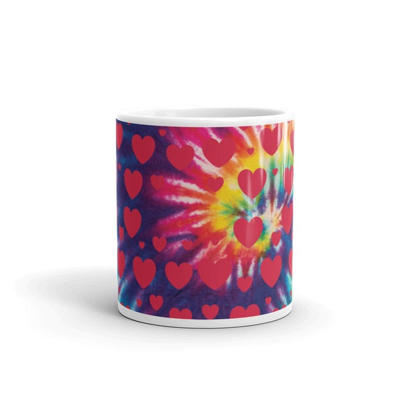 Tie Dye Collection: Love Goes Around Mug