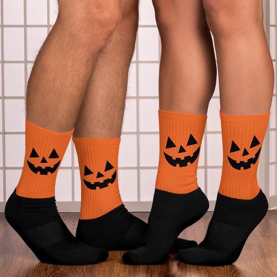 Pumpkin Toes: The Jack-O-Lantern Socks