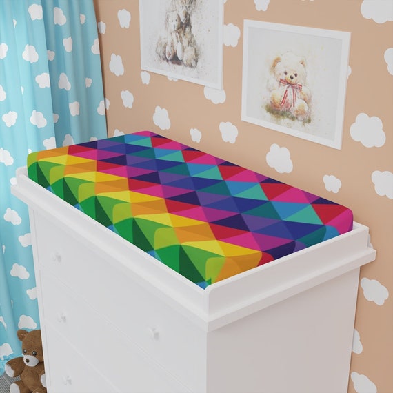 Rainbow Baby Changing Pad Cover