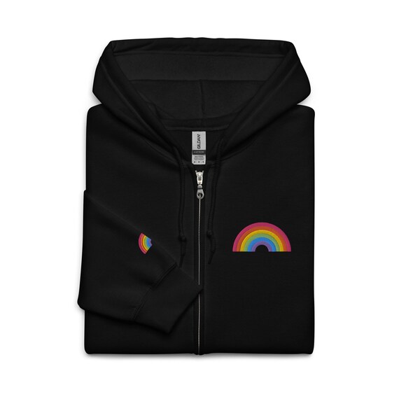 The Rainbow Lovers Unisex Heavy Blend Zip Hoodie