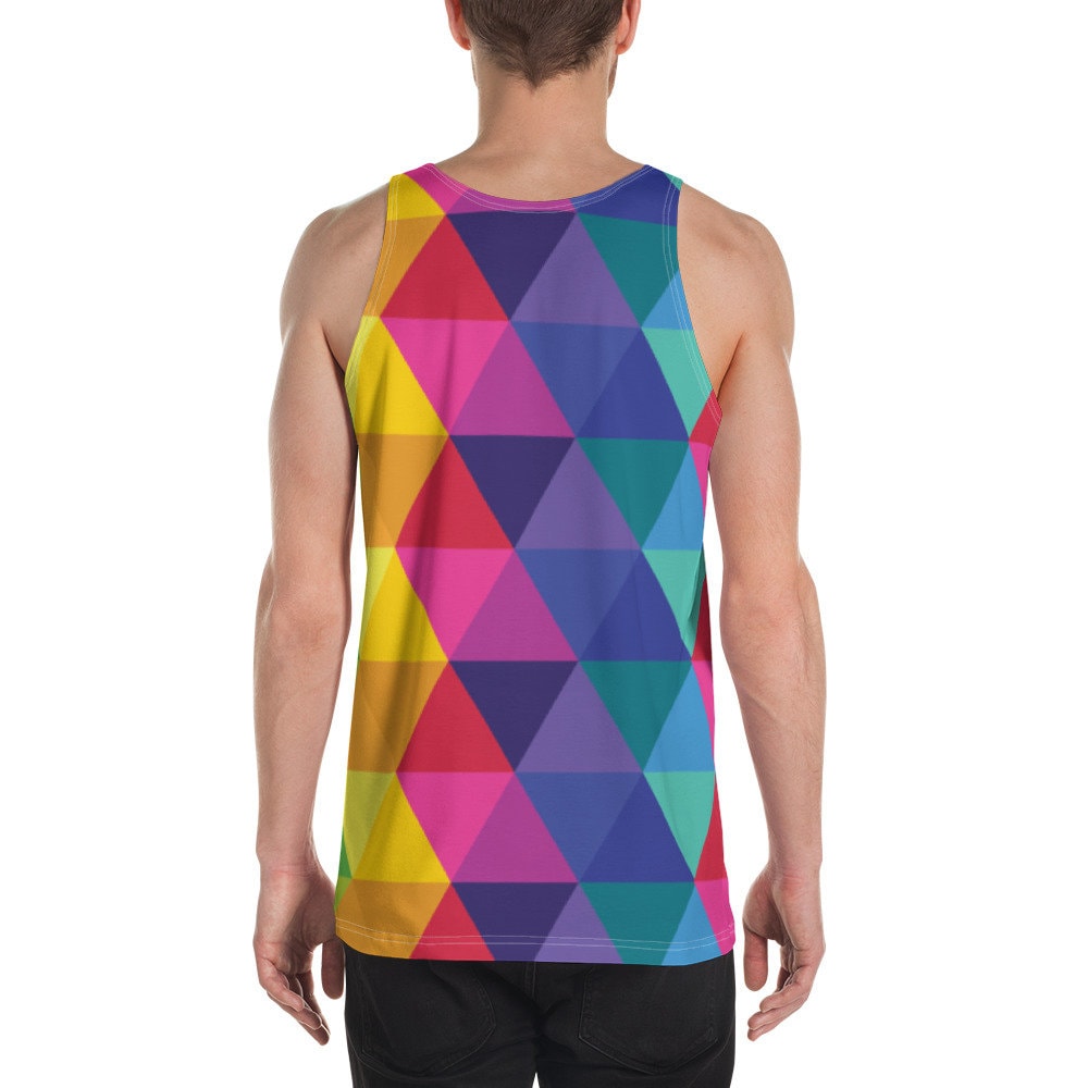 Geometric Unisex Tank Top