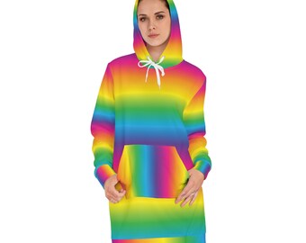 Technicolor Dream - Women's Hoodie Dress