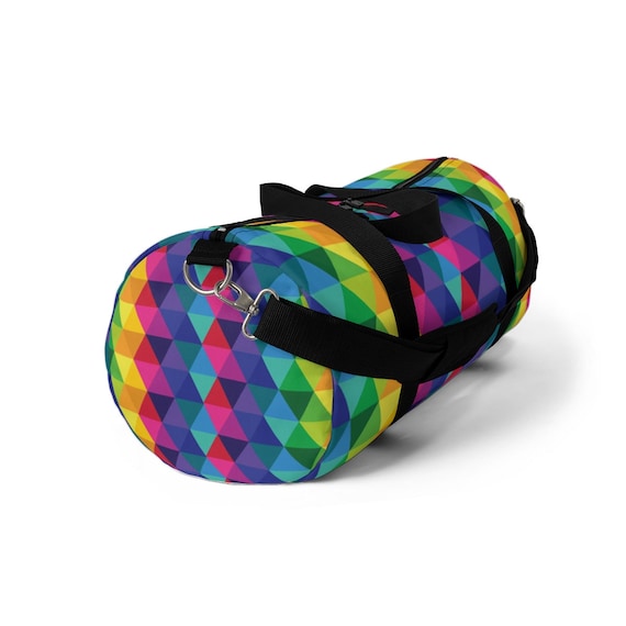 The Rainbow Geo Duffel Bag