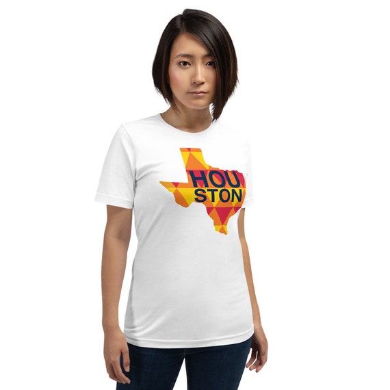 Houston Astros Orange Short-Sleeve Unisex T-Shirt