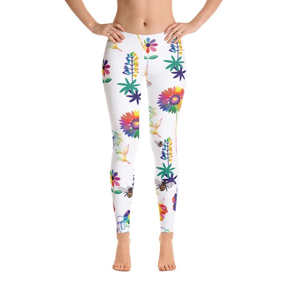 The Floral Collection: Spring Flowers Leggings