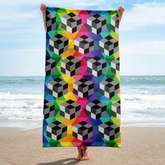 3D Nano Cube Towel