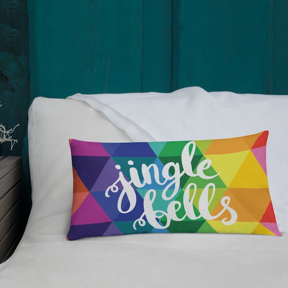 Jingle Bells Premium Pillow Christmas Gift