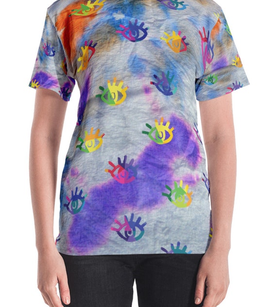 The Eye Tie Dye Women's T-shirt - Ojo