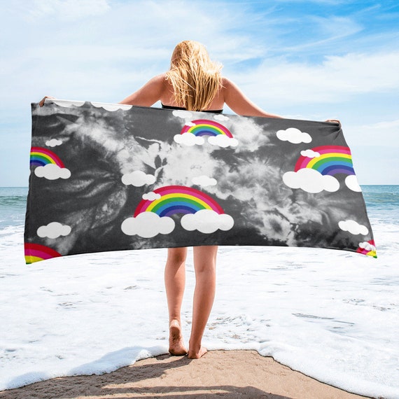 The Tie Dye Collection: Rainbows Galore Towel