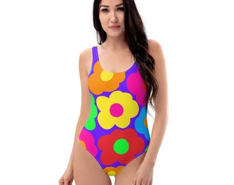 Flower Power One-Piece Swimsuit