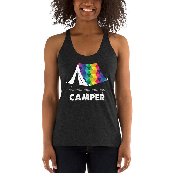 Happy Camper Women's Racerback Tank