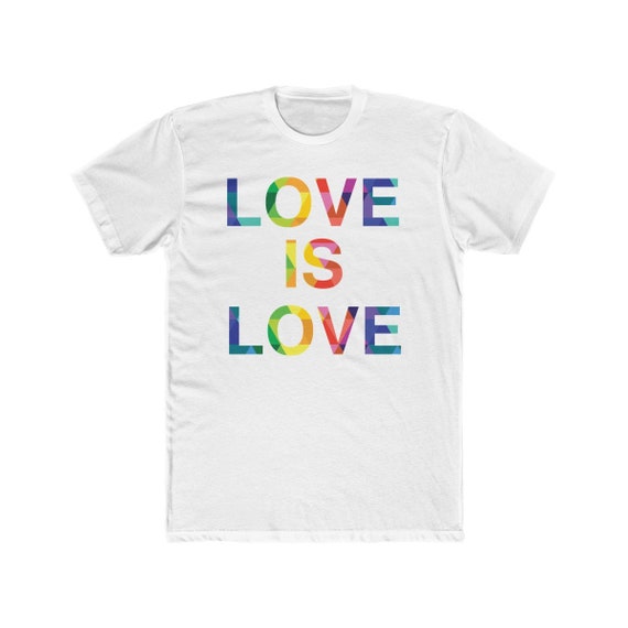 Love is Love Men's Cotton Crew Tee