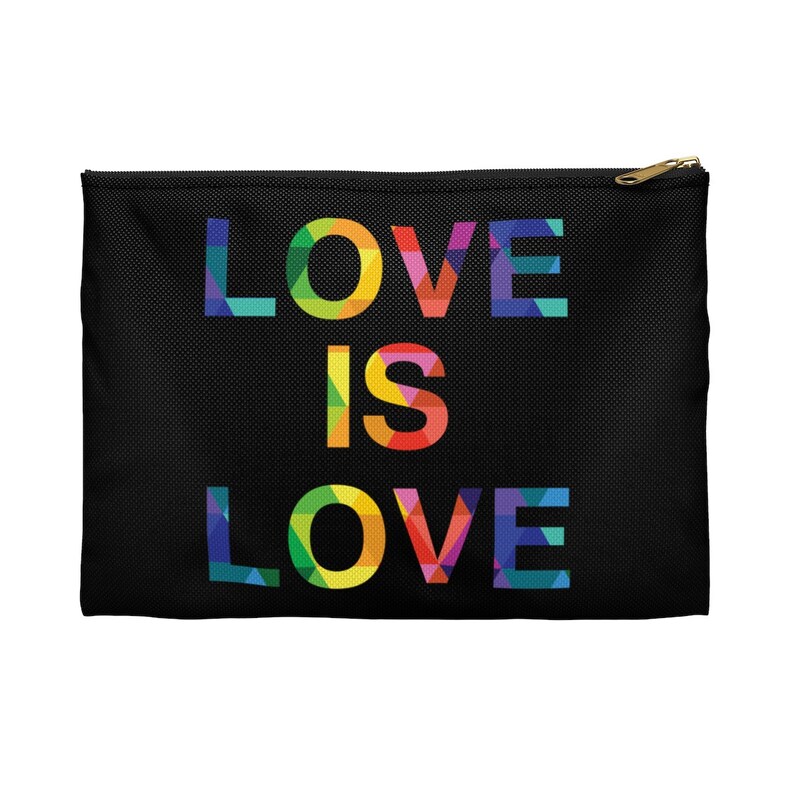Love is Love Accessory Pouch