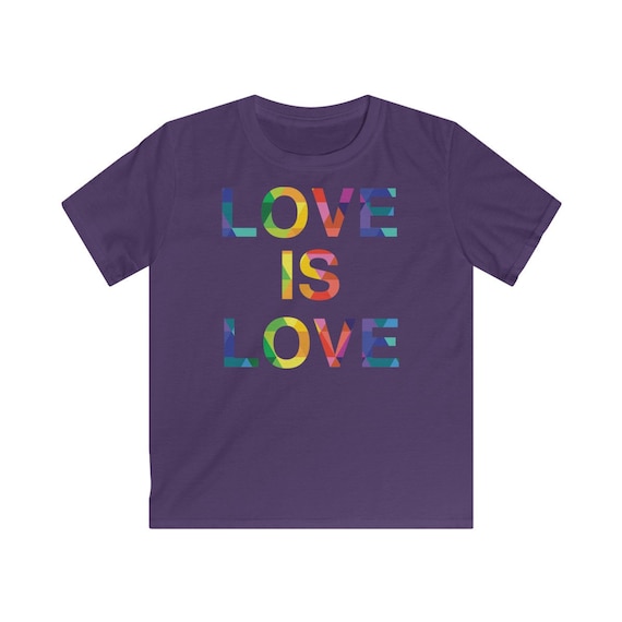 Love is Love Kids Softstyle Tee