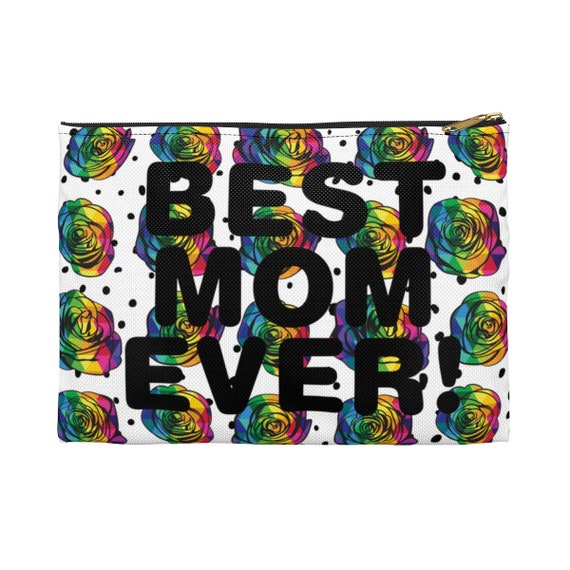 Mother's Day Collection: Rainbow Rose Accessory Pouch