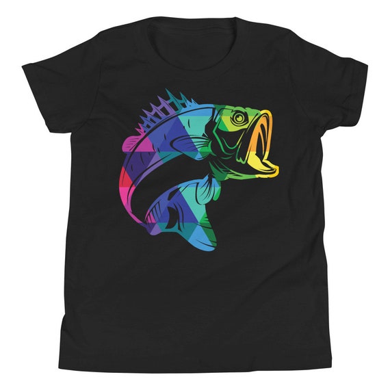 Youth Short Sleeve Bass Fishing T-Shirt