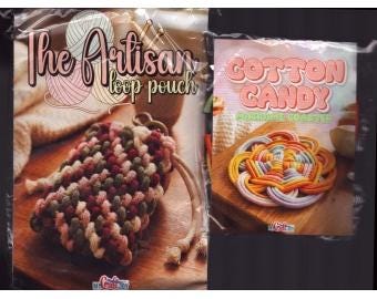 2026 Two Kits The Artisan Loop Pouch & Cotton Candy Macrame Coaster Various - My Craft Joy Kit ALP