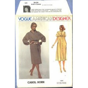 Details about   Vogue Americana Designer Pattern 1032 Carol Horn Size-12 