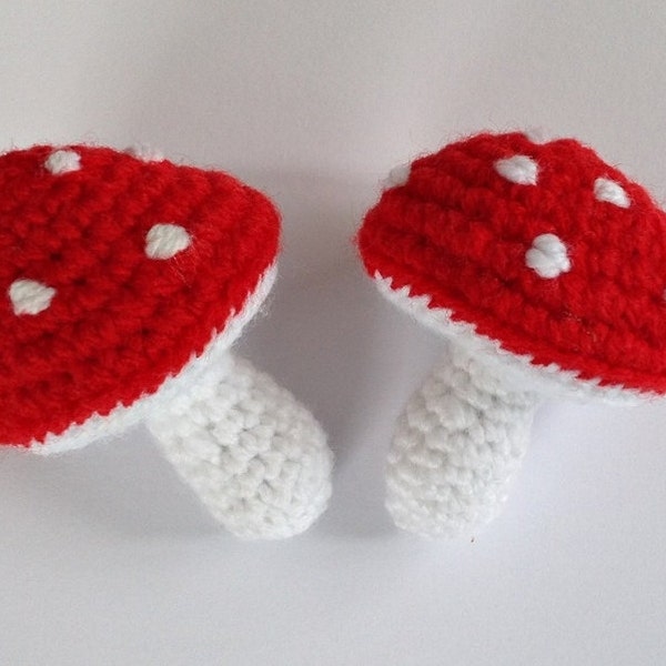 Mushroom/Toadstool Amigurumi Pattern