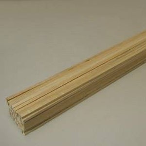 Oak Wooden Dowel 1/2 Inch Diameter by 7 Inch Length Unfinished Solid Wood 