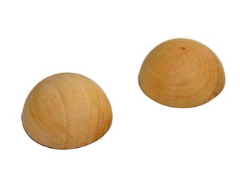 3" Split Wooden Ball (1)
