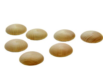1'' Wooden Dome Disc (1)