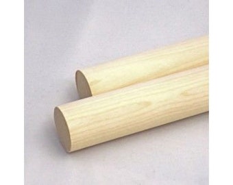 3/4'' X 36'' Wooden Birch/Poplar Dowel (1)